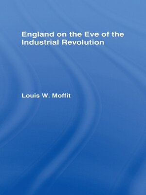 cover image of England on the Eve of Industrial Revolution